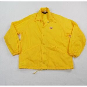 VTG Swingster Manwich Jacket Medium Yellow Unlined Hunt Wesson‎ USA Sloppy Joe